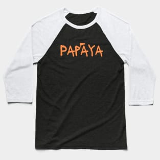 Papaya Baseball T-Shirt